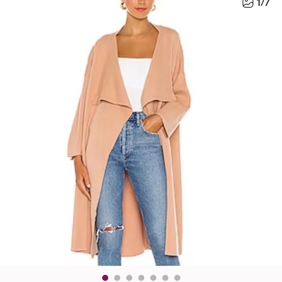 SNDYS. Jackets & Blazers - Elegant Tan Women's Cape Coat